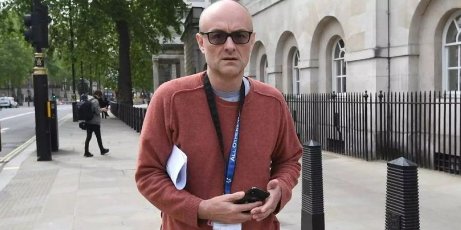 Dominic Cummings, Berater des britischen Premiers Boris Johnson, steht unter Beschuss, weil er die Lockout-Regeln der Regierung nicht eingehalten haben soll. (Archiv)