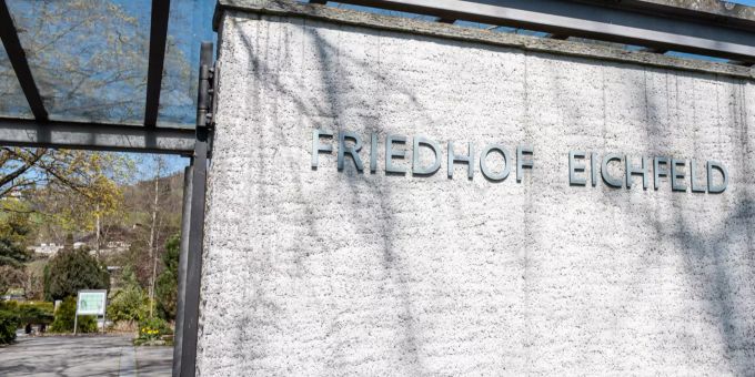 Der Friedhof Eichfeld in Steffisburg. Der Friedhof Eichfeld in Steffisburg.