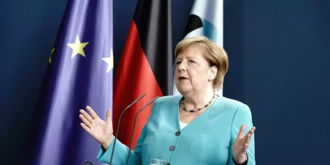 Bundeskanzlerin Angela Merkel (CDU). Merkel