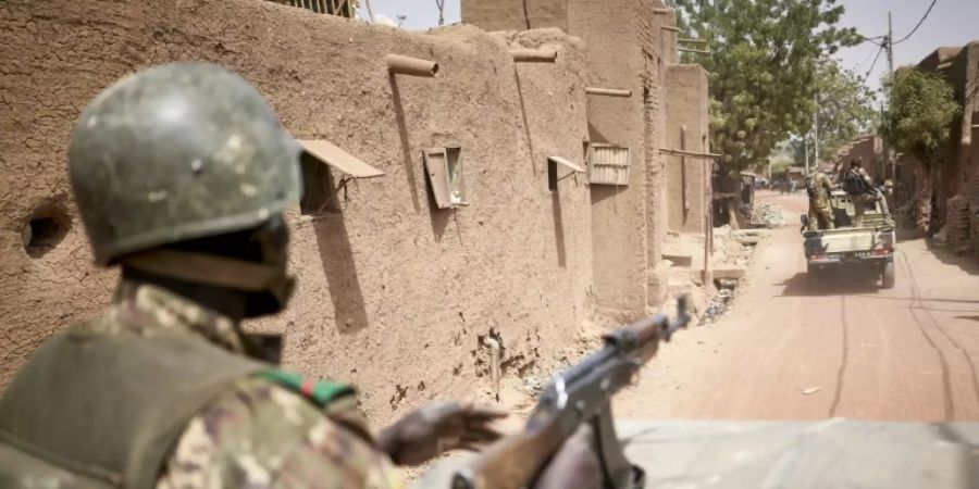 Einsatz von Malis Armee in Djenné