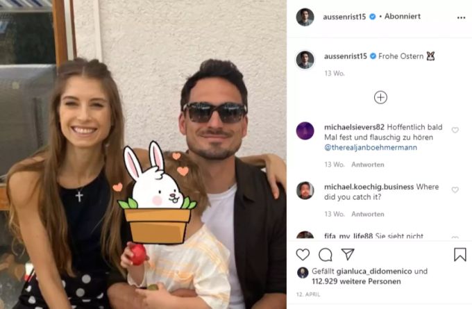 Mats und Cathy Hummels sind trotz Fernbeziehung glücklich. Cathy Hummels