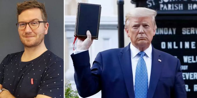 Halleluja-Kolumnist - Mr. Trump, werfen Sie die Bibel weg!