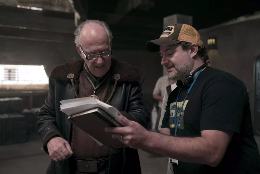 Dave Filoni und Werner Herzog tauschen sich aus. Filoni kooperiert für  «The Mandalorian» eng mit Disney.