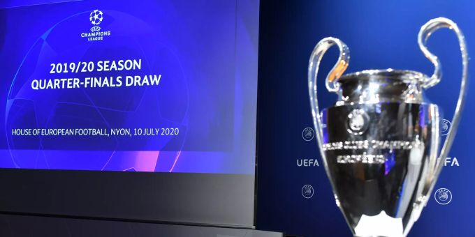 Die Auslosung der Champions League in Nyon. Champions League Auslosung
