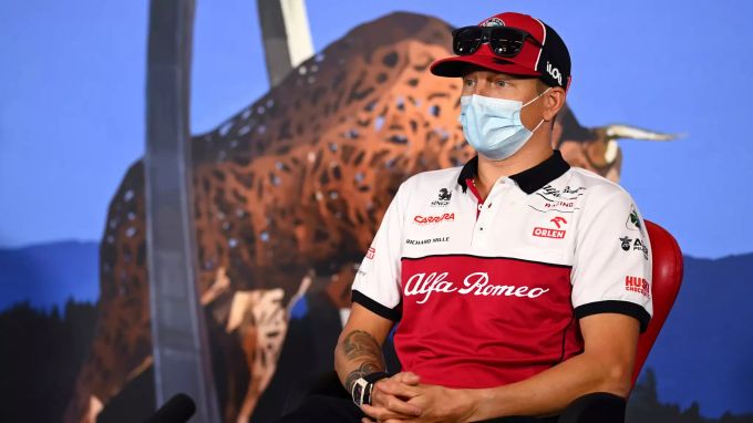 Kimi Räikkönen vor dem Formel-1-GP der Steiermark. Kimi Räikkönen Formel 1