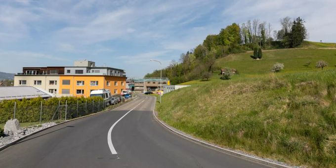 Wangen Einfahrt Richtung Nuolen - Wangen Wangen Einfahrt Richtung Nuolen - Wangen