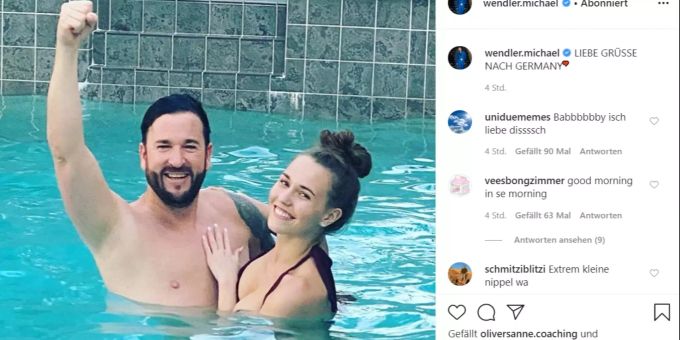 Michael Wendler und seine Frau Laura Müller geniessen das Leben in den USA. Michael Wendler