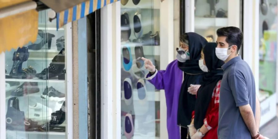Iran mit meisten Corona-Infektionen in gut einem Monat