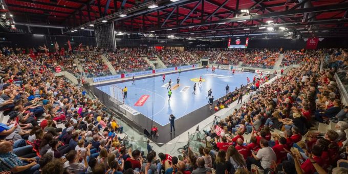 Auf solche Bilder würde man sich nächste Saison ganz besonders freuen. Pfadi Winterthur Handball