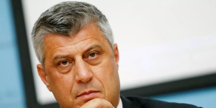 Kosovos Präsident Hashim Thaci