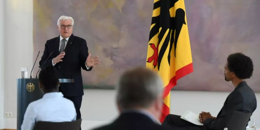 Steinmeier in Schloss Bellevue
