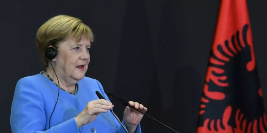 Merkel in Albanien
