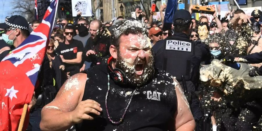 Proteste in Melbourne