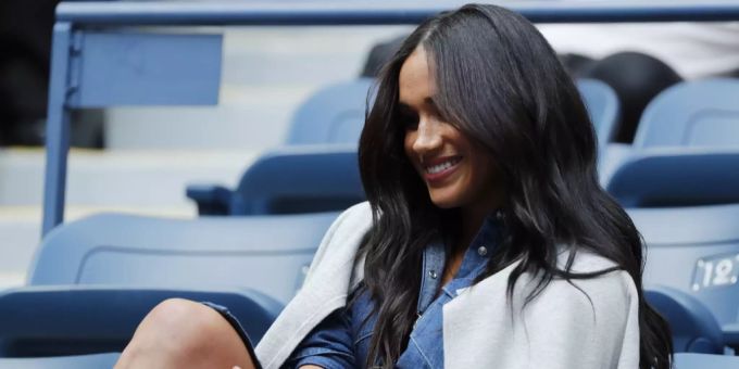 Meghan, Duchess of Sussex, an den US Open 2019. meghan, duchess of sussex