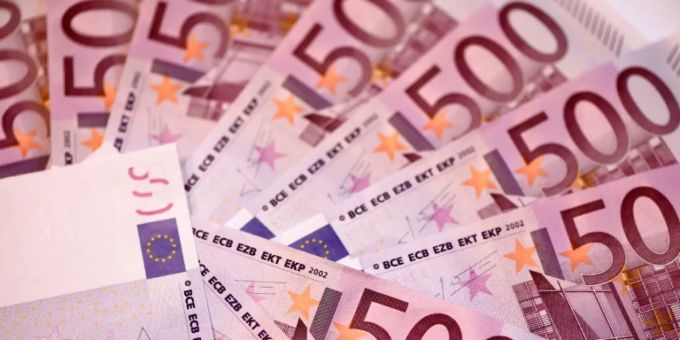 Euro-Geldscheine. euro geld 500