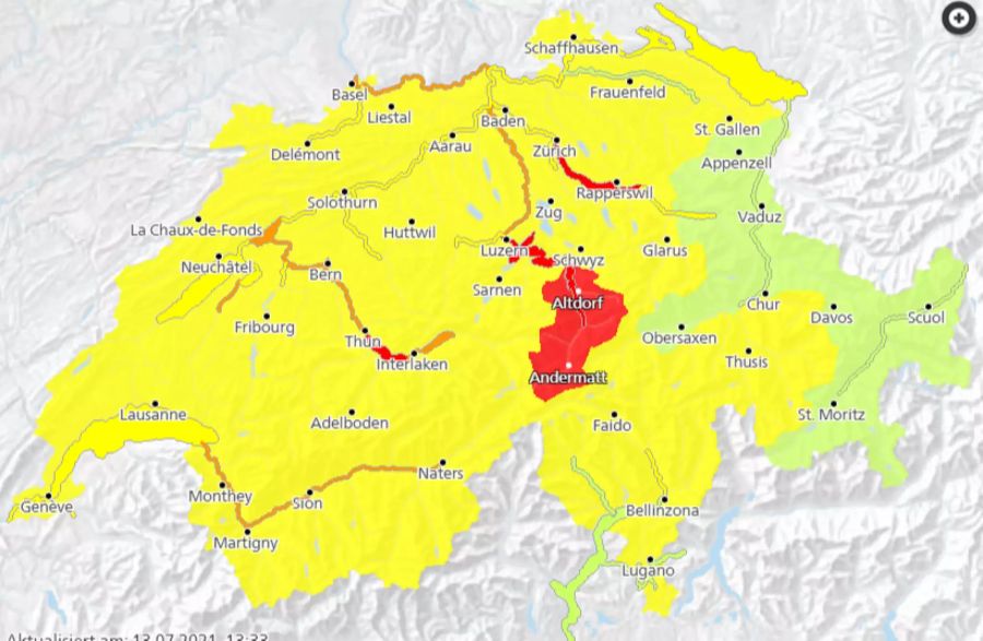 Unwetter Hochwasser