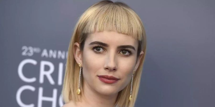 Emma Roberts bei der Verleihung der 23. Critics' Choice Awards. Foto: Jordan Strauss/Invision/AP/dpa