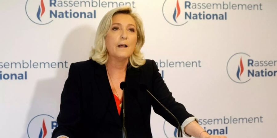 Parteichefin Marine Le Pen