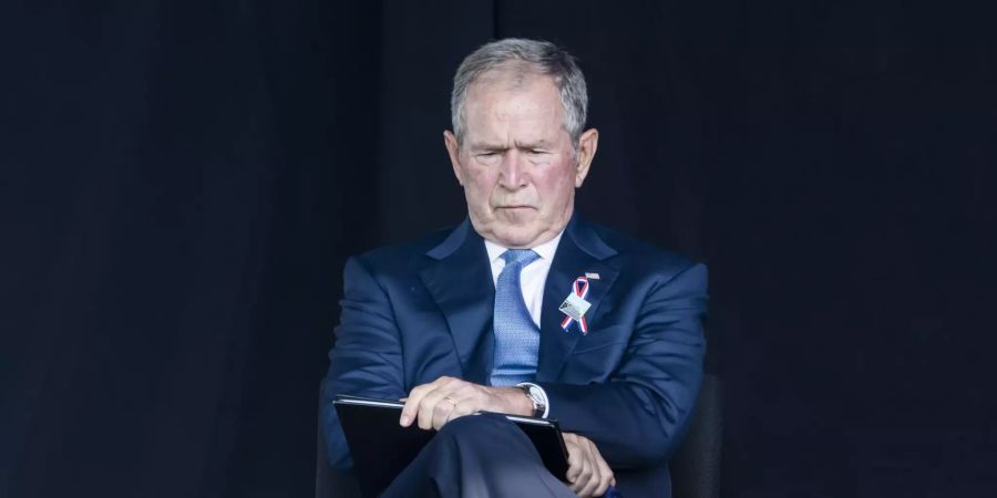 Ex-Präsident George Bush.