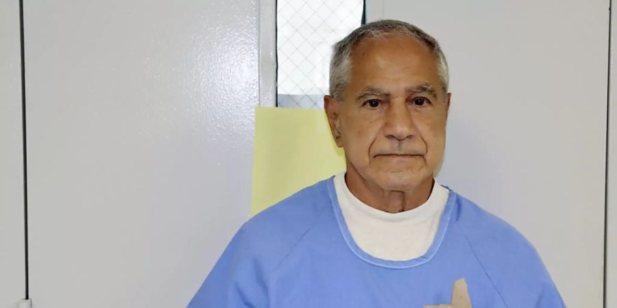 Sirhan Sirhan, der Mörder von US-Senator Robert F. Kennedy, sitzt seit über 50 Jahren im Gefängnis und hat jetzt seine 16. Bewährungsanhörung. Foto: Uncredited/California Department of Corrections and Rehabilitation via AP/dpa - ACHTUNG: Nur zur redaktionellen Verwendung und nur mit vollständiger Nennung des vorstehenden Credits