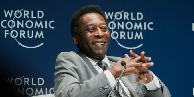 Pelé im März 2018. Pelé