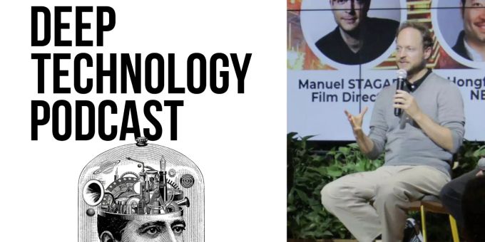 Manuel Stagars ist renommierter Filmproduzent. Manuel Stagars Deep Technology Podcast