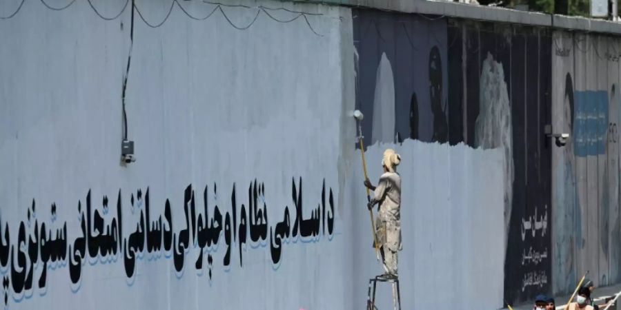 Strasse in Kabul