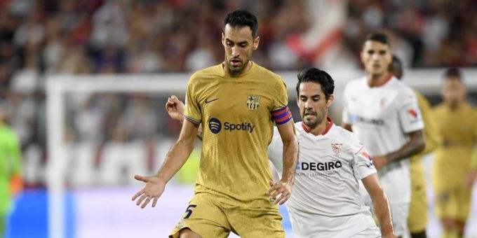 Sergio Busquets wird den FC Barcelona Ende Saison wohl verlassen. Sergio Busquets