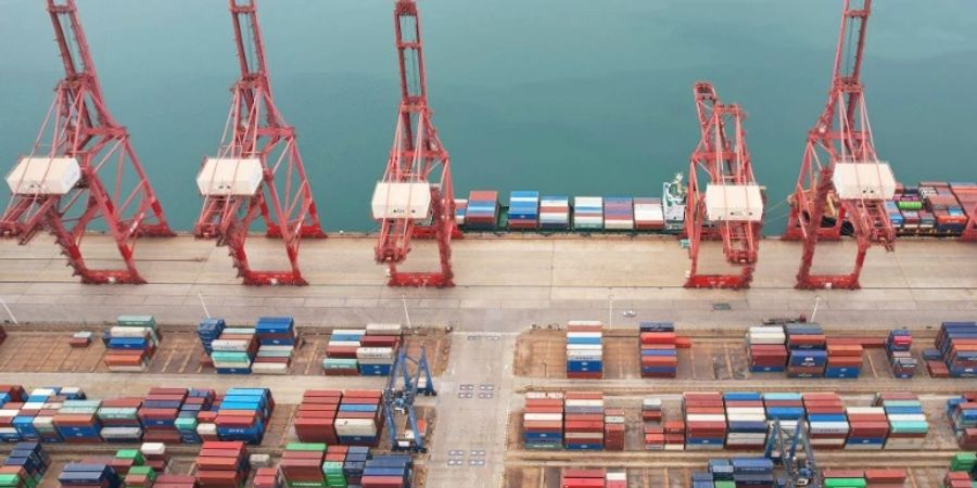 Containerverladung in China