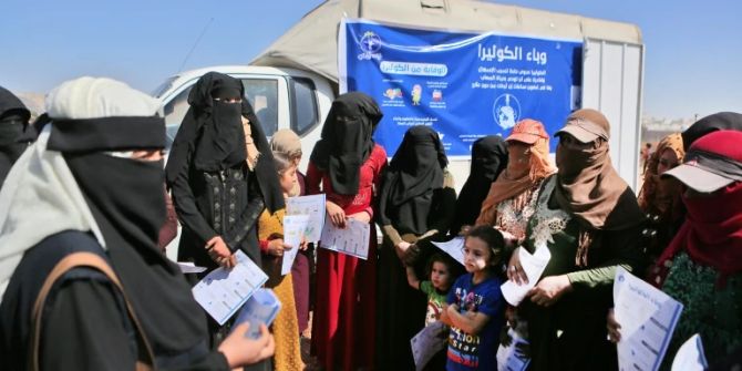 cholera idlib syrien