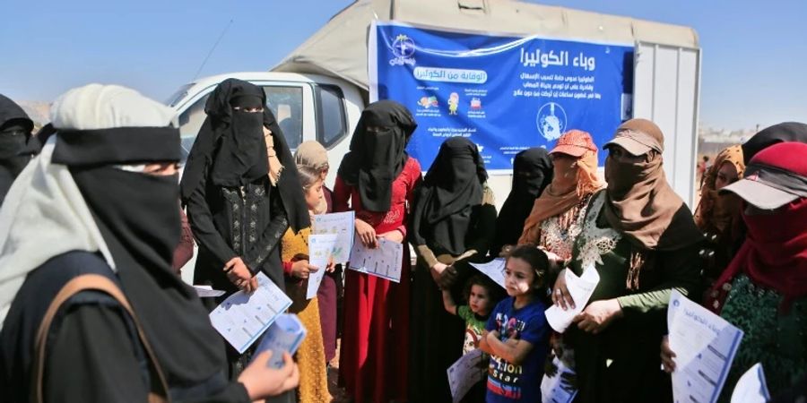 cholera idlib syrien