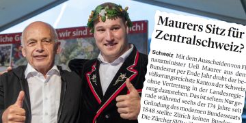 Ueli Maurer Zentralschweiz Bundesratswahl