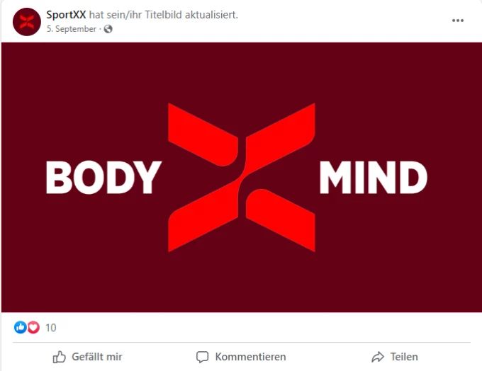 Auf Social Media zeigt «SportXX», das Tochterunternehmen der Migros», bereits bloss ein X. SportXX
