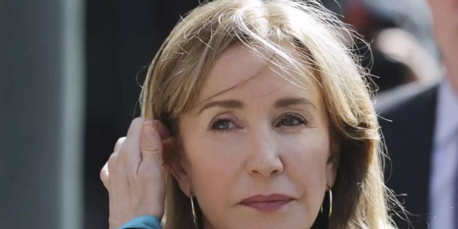 Schauspielerin Felicity Huffman 2018 in Boston. Foto: Charles Krupa/AP/dpa