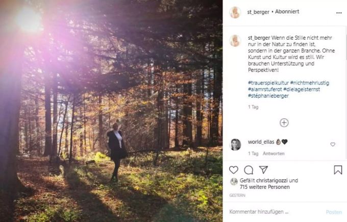 Stéphanie Berger fürchtet um ihre Zukunft. berger