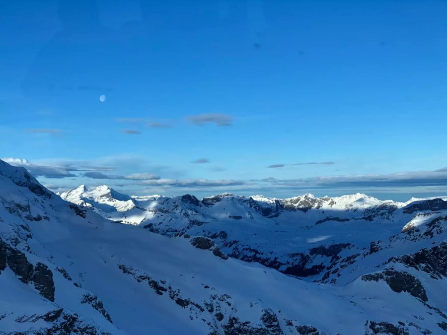 Der Titlis frühmorgens.