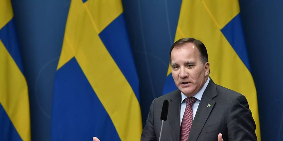 Schweden verlässt mit strikteren Massnahmen zur Eindämmung des Coronavirus seinen Sonderweg. Im Bild der schwedische Premierminister Stefan Lofven. (Archivbild)