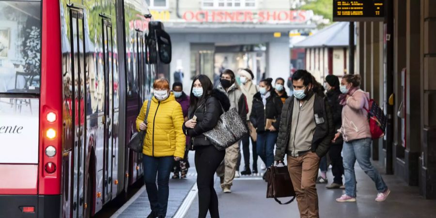 Maskenpflicht im Freien