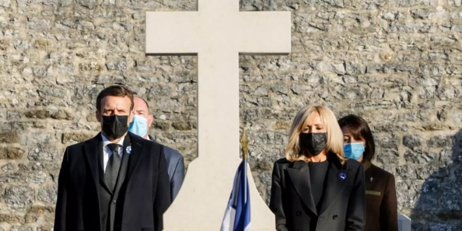 Würdigt «Widerstandskraft» de Gaulles: Präsident Macron
