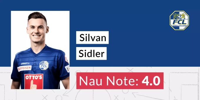 Die Nau.ch-Note für Silvan Sidler vom FC Luzern. FCZ FCL