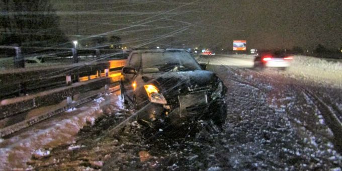 Verkehrsunfall auf der Autobahn A3 in Niederurnen.
