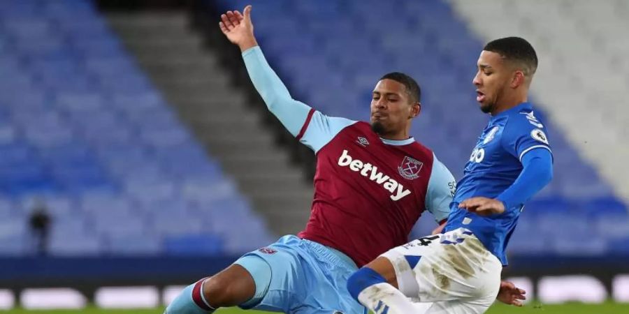 Wechselt von England in die Niederlande: Sébastien Haller (l). Foto: Peter Byrne/PA Wire/dpa