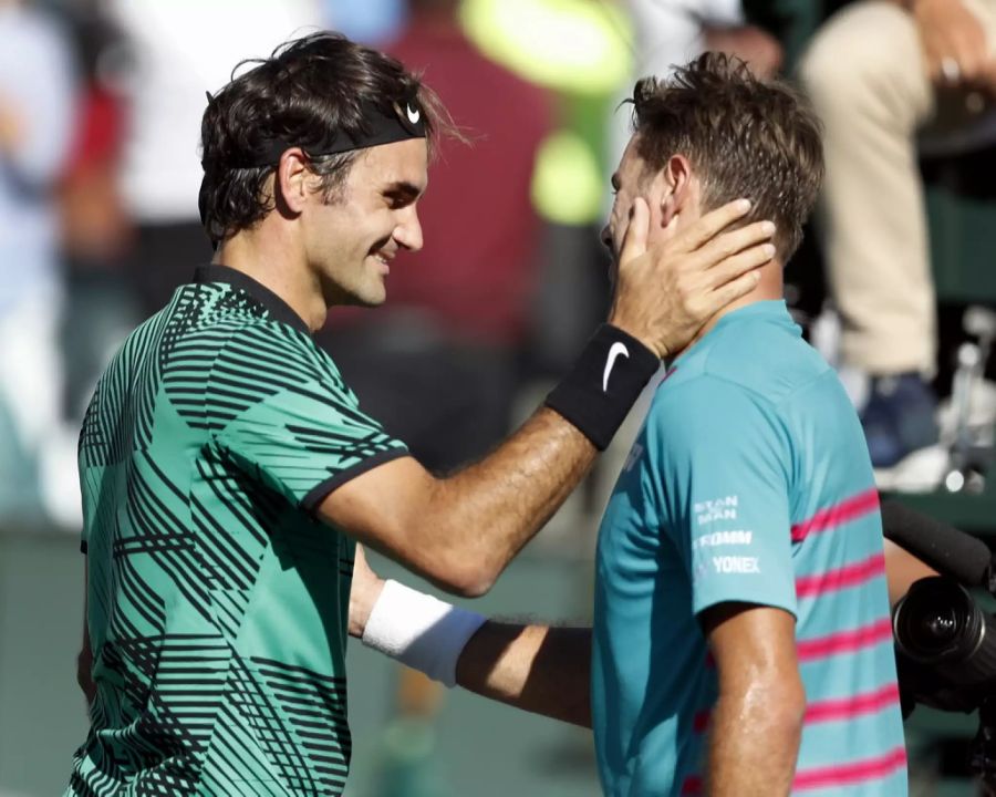 Die beiden Schweizer Tennis-Cracks spielen seit Jahren gegen- und miteinander.