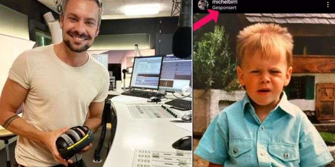 Michel Birri - Wer zahlt die Insta-Werbung von SRF-Radio-Mann?