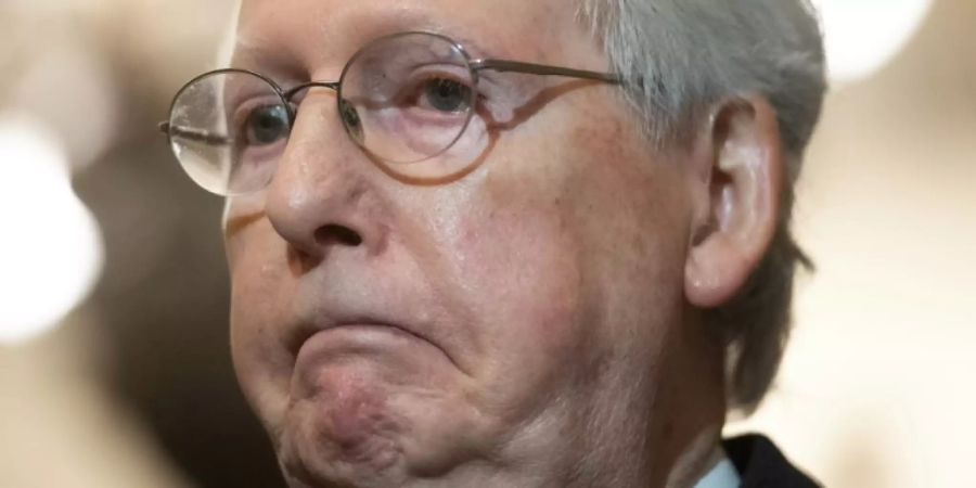 Der republikanische Mehrheitsführer im Senat, Mitch McConnell