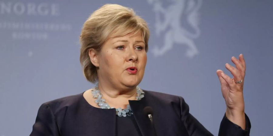 Erna Solberg Norwegen Coronavirus