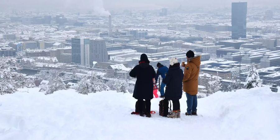 schnee wetter zürich