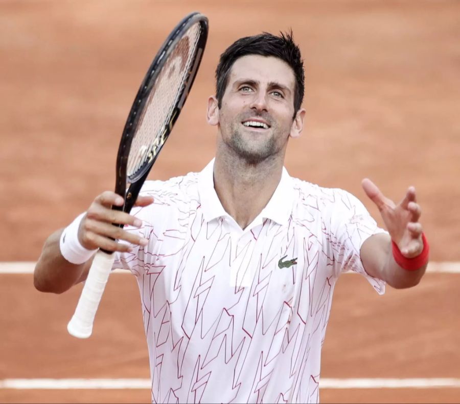 Novak Djokovic steht beim ATP-Turnier in Rom im Final.