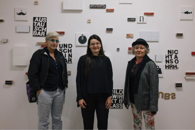 Ursina, Anita und Vitoria (v.l.n.r.). Ursina organisiert die FATart vom 11. bis 13. September.
