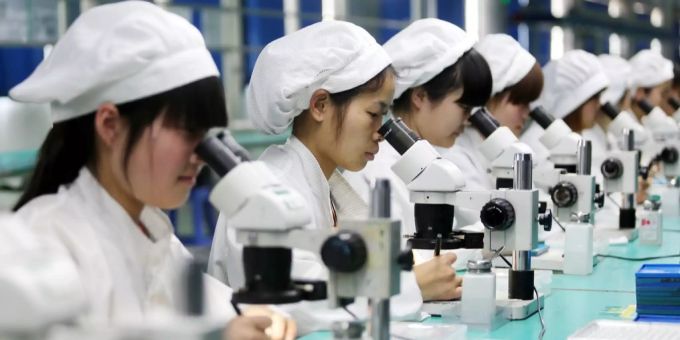 Die chinesische Industrie verzeichnete im Juli einer Umfrage zufolge die grösste Zunahme seit fast einem Jahrzehnt. (Symbolbild) China